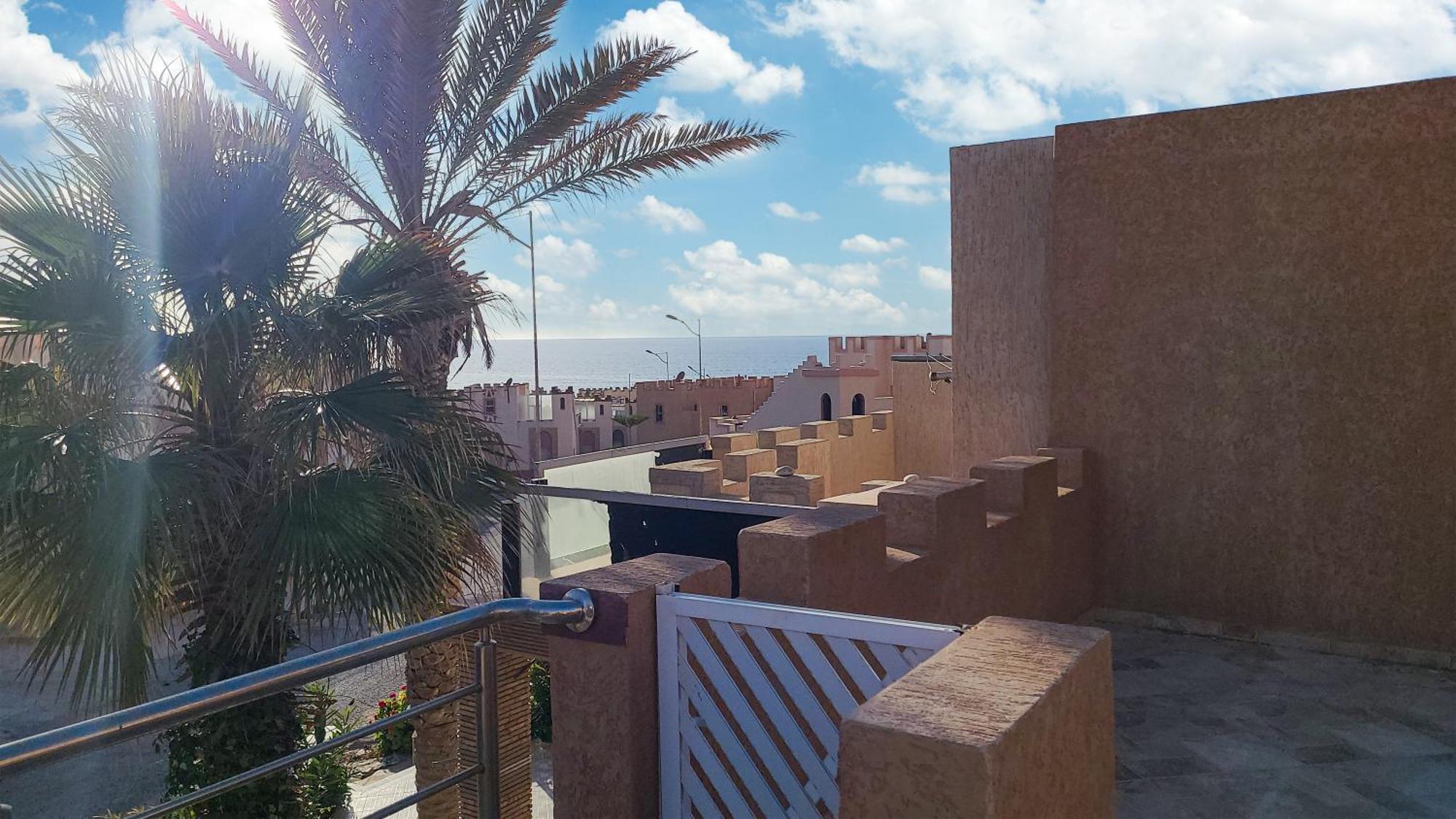Sunset Villa By The Ocean Ibekhchach Exterior foto
